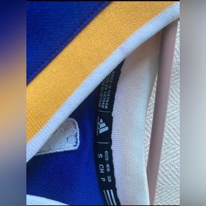 Two basketball jerseys.